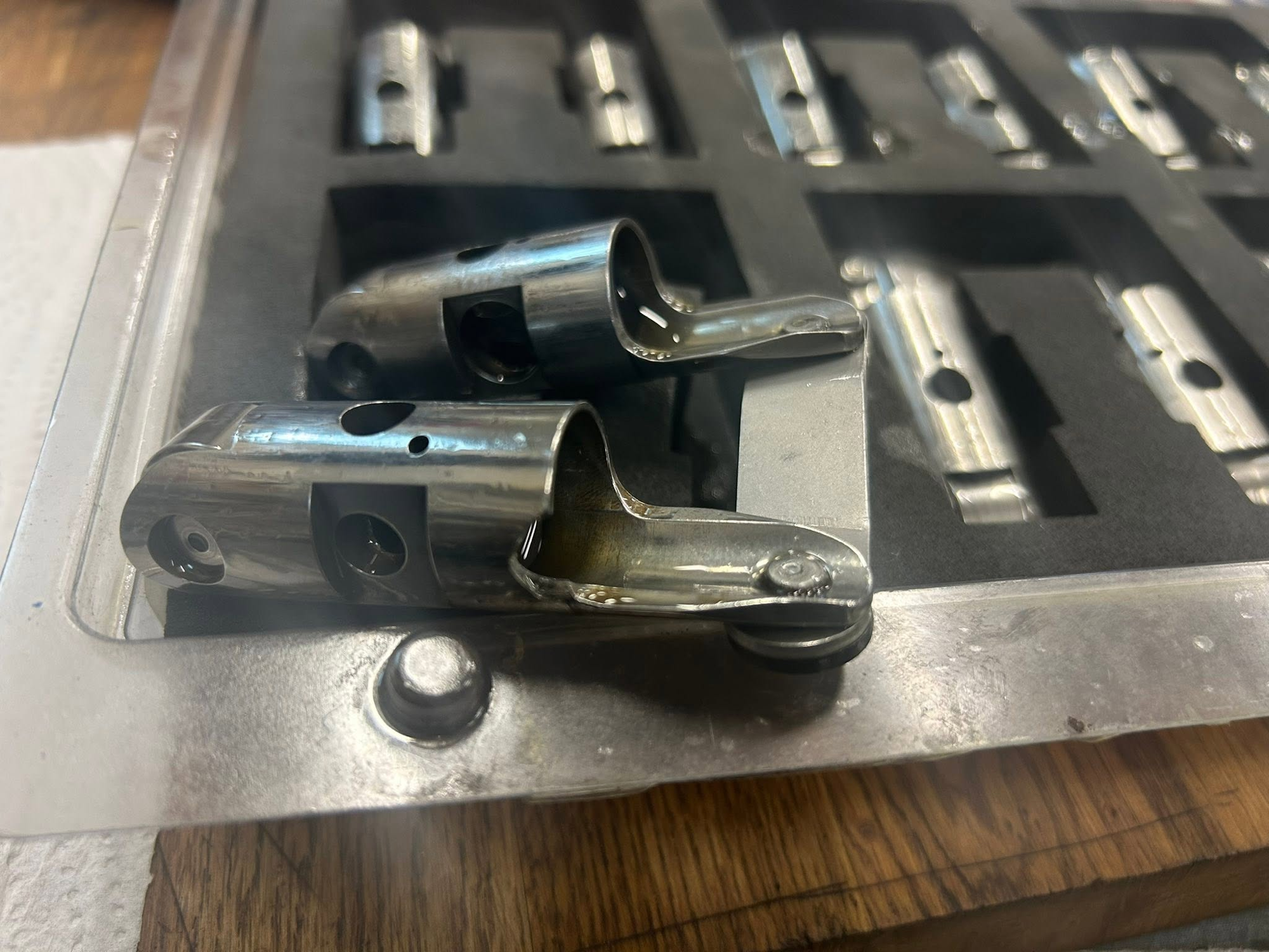 Offset lifters - pieces chipped off the edges